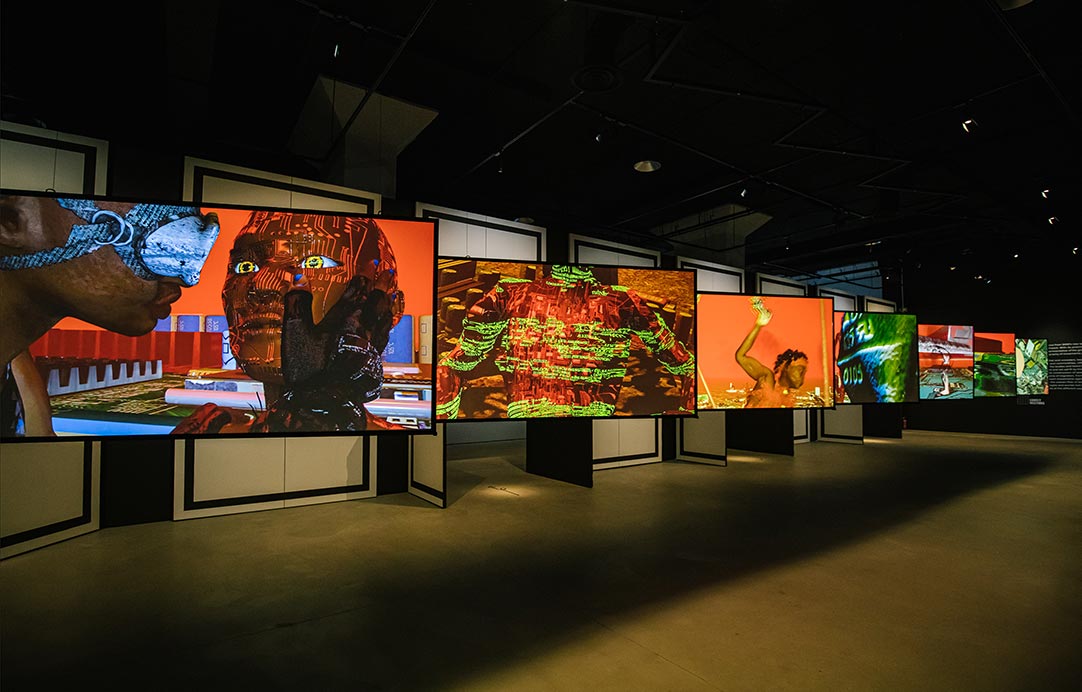 UKI VIRUS SURGING by Shu Lea Cheang.